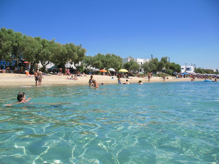 Agia Anna Beach in Naxos 