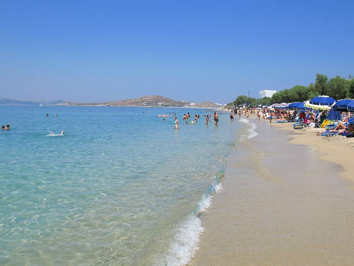 Agia Anna Beach in Naxos 